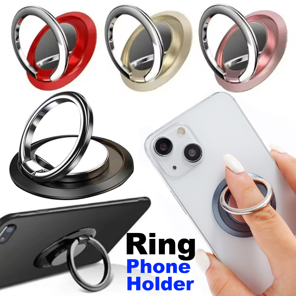 Phone Accessories And Gadget - 360° Draaibare Vingerring Telefoonhouder Stand Grip
