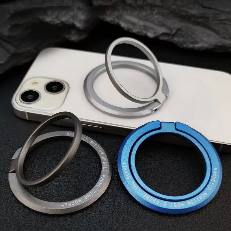 Phone Accessories And Gadget - Magnetische ring telefoonhouder met klikgreep, afneembaar