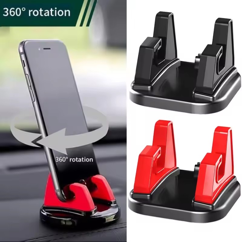 Phone Accessories Crochet - 360 graden draaibare auto mobiele telefoonhouder
