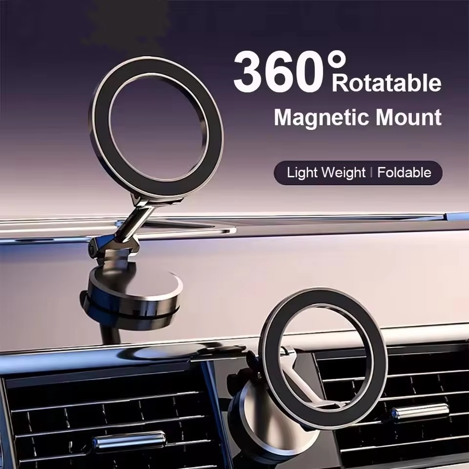 Phone Accessories And Gadget - Vouwbare magnetische autohouder voor mobiele telefoons