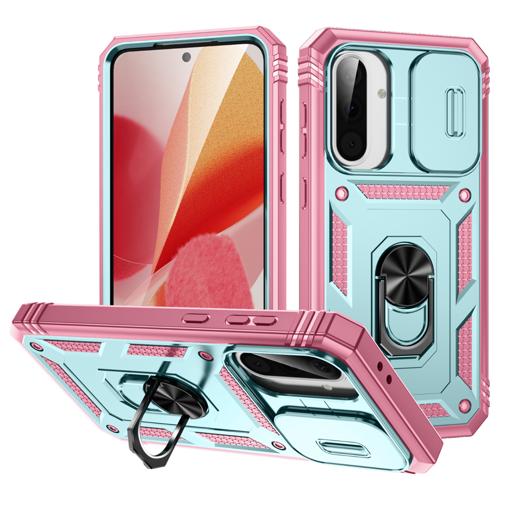 Phone Kickstand Ring - 360-ringhouder standaard schuif camera bescherming telefoonhoesje