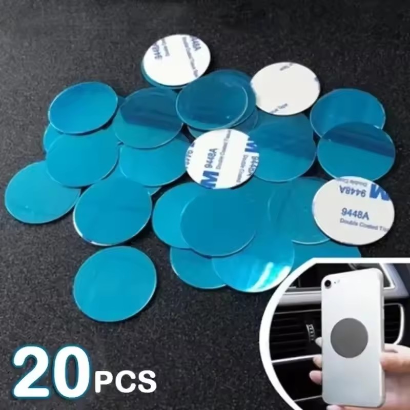 Phone Accessories Holder Car - 1/50 stuks ultradunne metalen plaatstickers voor