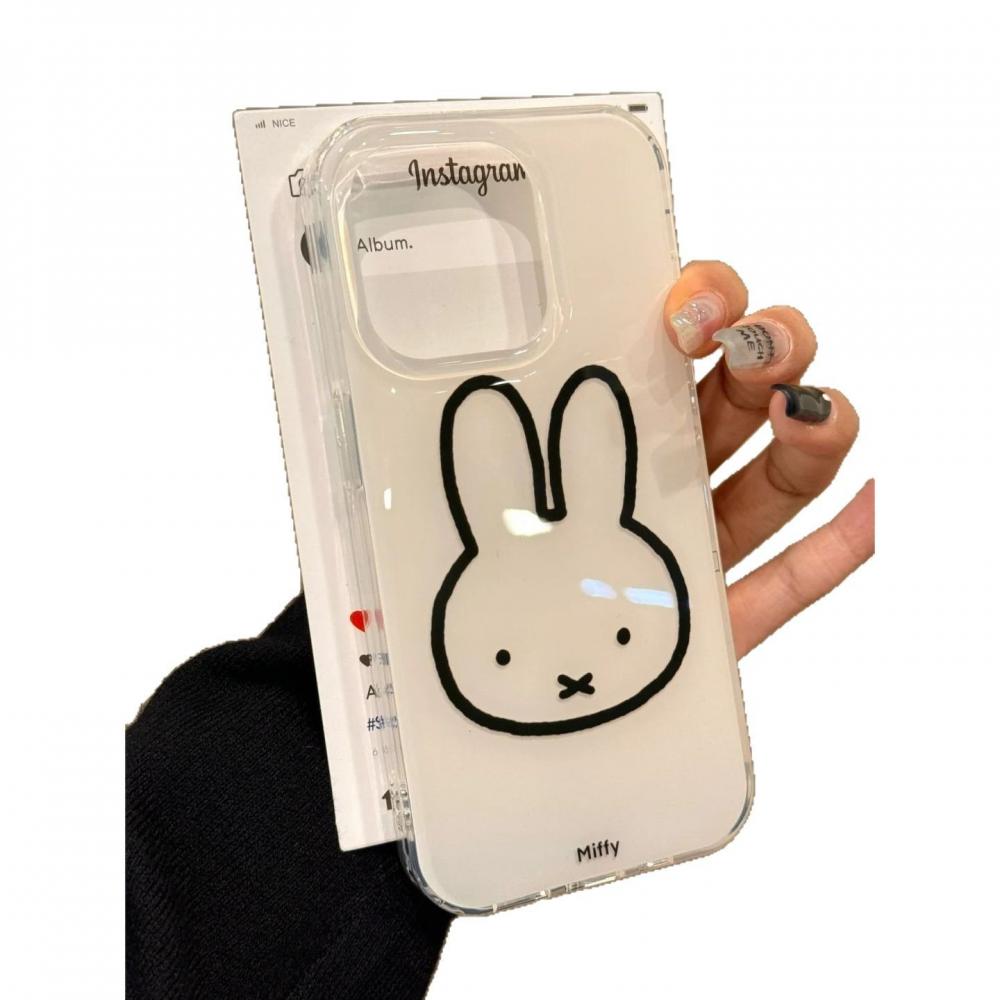 Phone Accessories Background - Miffy kawaii line Miffy Rabbit iPhone