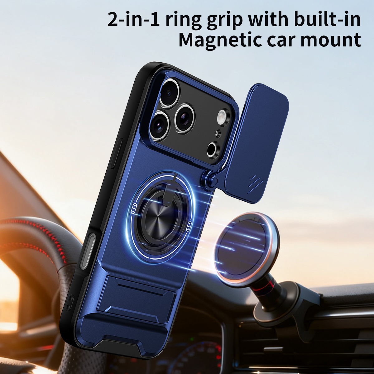 Luxe 360° draaibare magnetisch - Phone Kickstand Ring recensie en prijs