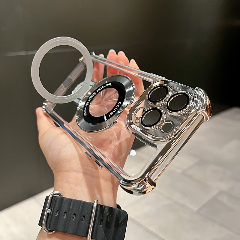 Luxe geplateerde telefoonhoes  - Phone Kickstand Ring recensie en prijs