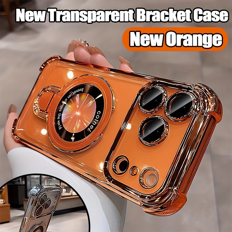 Luxe geplateerde telefoonhoes  - Phone Kickstand Ring recensie en prijs