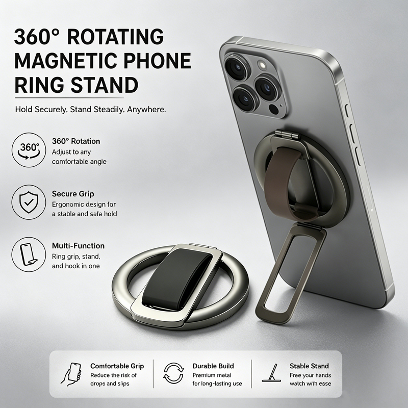 360 °   Draaibare magnetische  - Phone Accessories And Gadget recensie en prijs