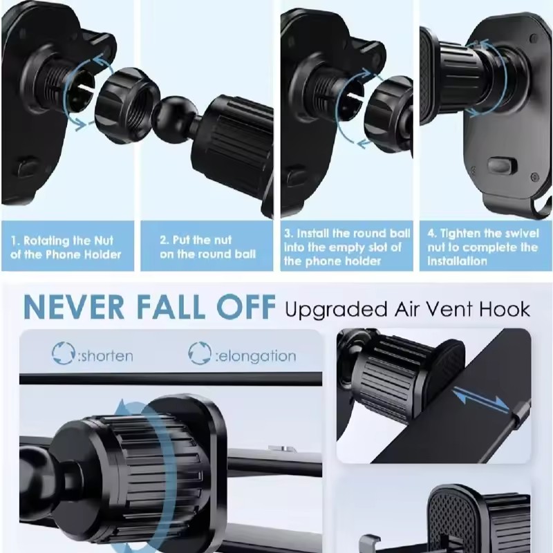 Universele autohaakhouder voor - Phone Accessories And Gadget recensie en prijs