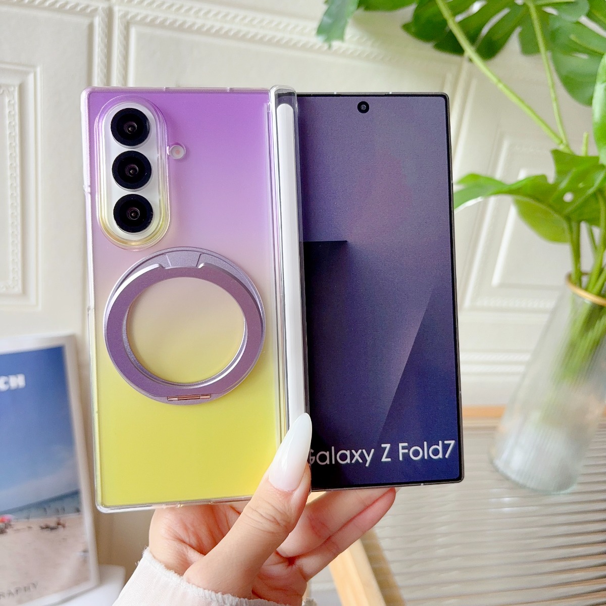 Transparante draaibare ringsta - Phone Kickstand Ring recensie en prijs