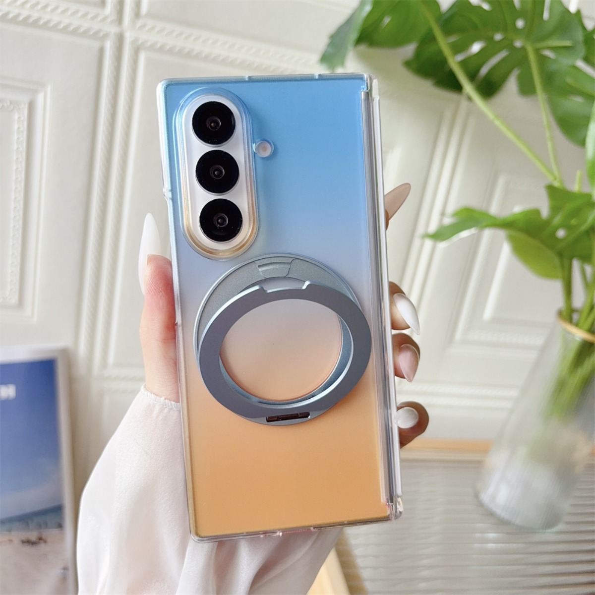 Transparante draaibare ringsta - Phone Kickstand Ring recensie en prijs