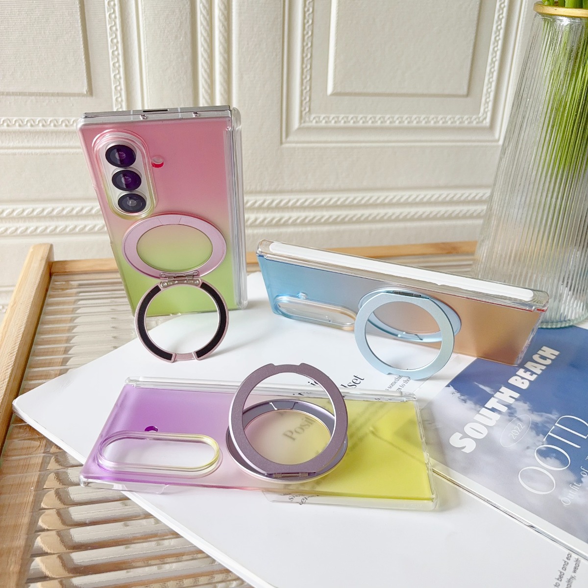 Transparante draaibare ringsta - Phone Kickstand Ring recensie en prijs