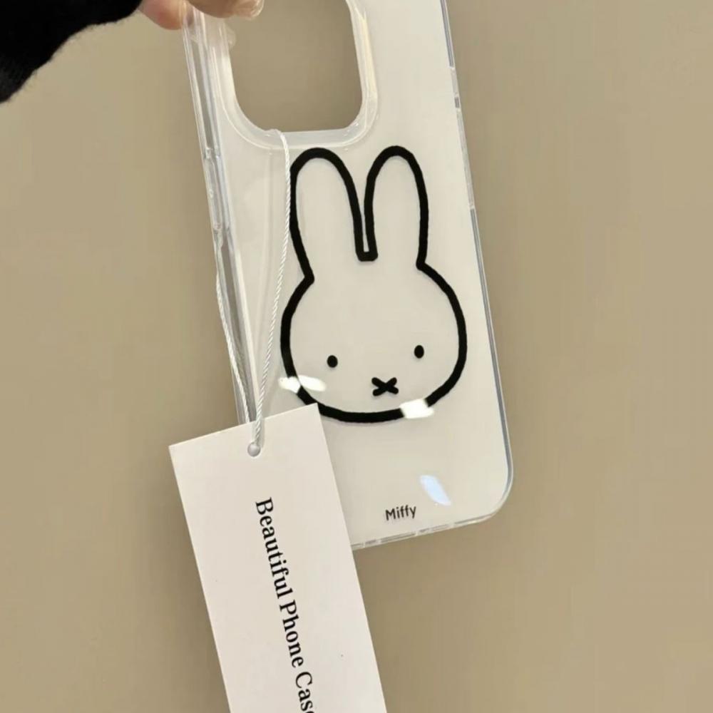 Miffy kawaii line Miffy Rabbit - Phone Accessories Background recensie en prijs