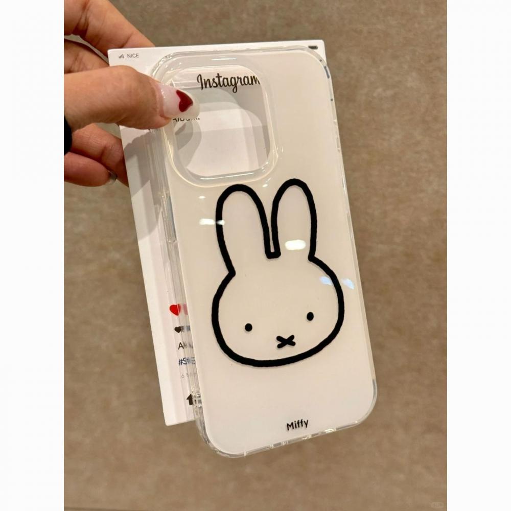 Miffy kawaii line Miffy Rabbit - Phone Accessories Background recensie en prijs